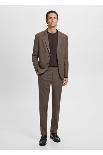 MANGO Man Streç kumaştan süper dar kesim blazer ceket