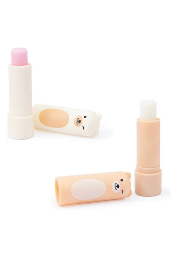 TOYFEST Very Bella Teddy Bear Lip Balm Lip Moisturizer