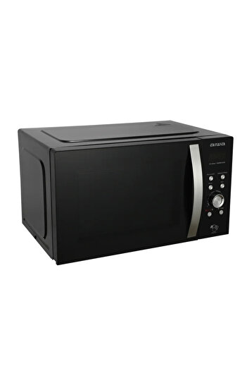 Aiwa Mikrovlnná trouba MW-230DG/BK, 23 l, gril 800 W/1000 W, 8 programů + rozmrazování, dětský zámek, černá