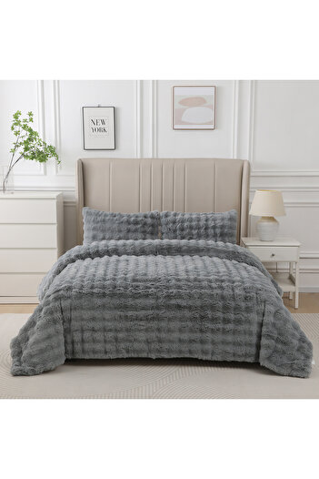 Bottega Home Loria Pelüş Yatak Örtüsü