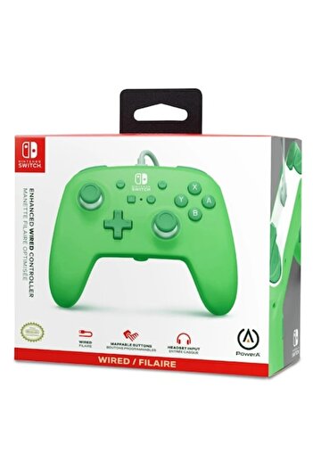 Powera Enhanced Wired Controller Seafoam Green