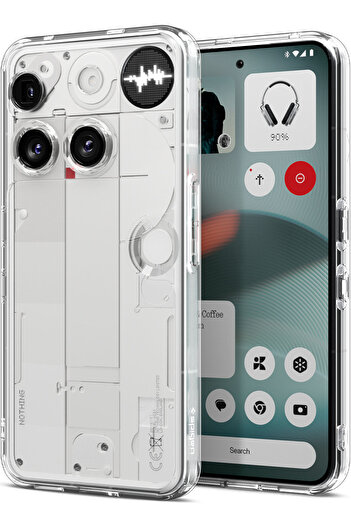 Spigen Ultra Hybrid Nothing Phone (3) Case Cover - Crystal Clear