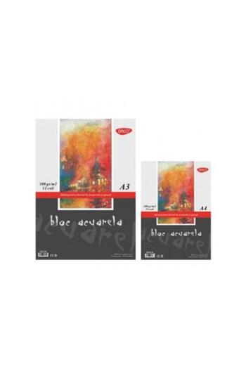Daco A4 block watercolor 300g 12 files BD430