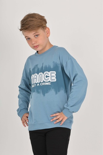 Toontoy Boy's Stance Printed Sweatshirt