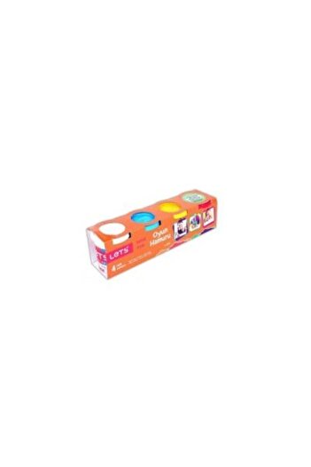 Lets Plastilina 4 culori Jumbo 1200 gr. L8360