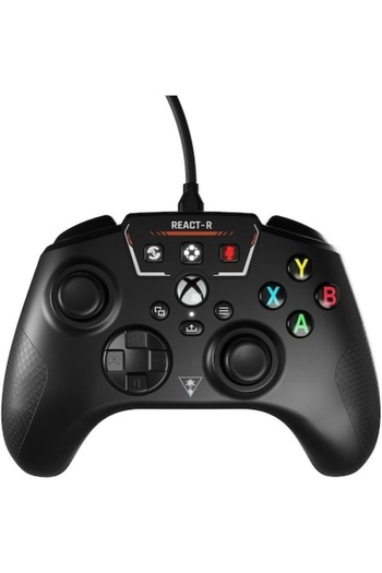 Turtle Beach Gamepad, Turtle Beach, React-R, Compatible with Xbox One, Black