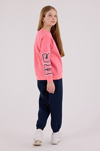U.S. Polo Assn. 4-15 Years Old Licensed Us Polo Assn Girls' Suit-Pink