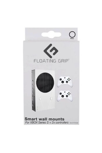 Floating Grip Wall Mount White for Xbox Series X