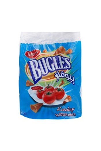 Bugles Ketchup Flavor Corn Snacks, 15g × 22