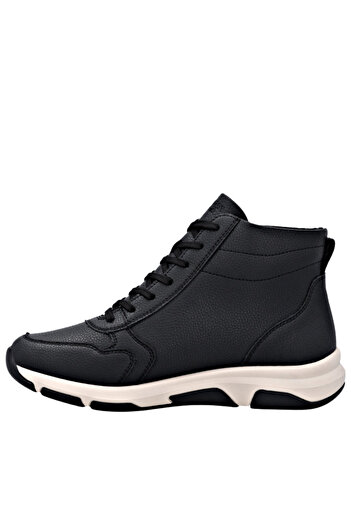Remonte Women's sports boots, REMONTE, D1S71-00 black, leather 41