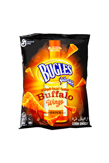Bugles Buffalo Wings Corn Snack, 125 g