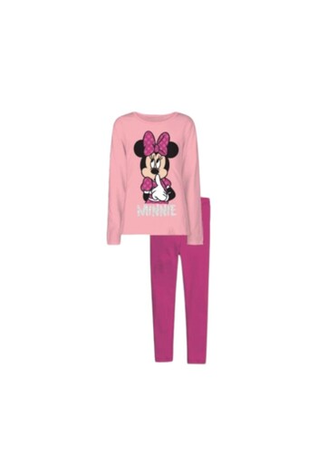 Minnie Mouse Pijama copii, cu maneca lunga, multicolor, Disney, Minnie Mouse