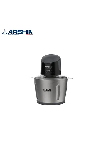 Arshia Arshia Meat Grinder - 3L Capacity - 800W Power - Black Stainless Steel Bowl