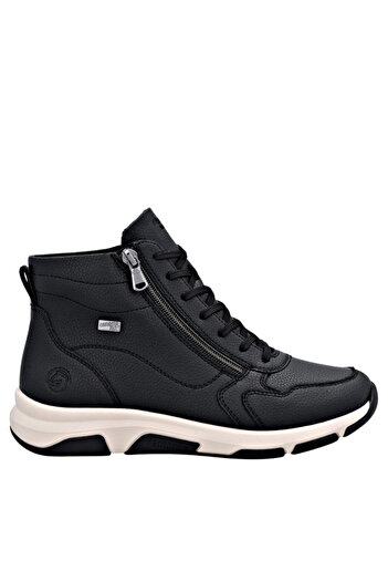 Remonte Women's sports boots, REMONTE, D1S71-00 black, leather 41
