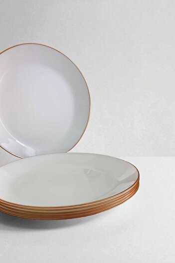 IKEA Oftast 19 cm Gilded Cake Plate for 6 People Gld