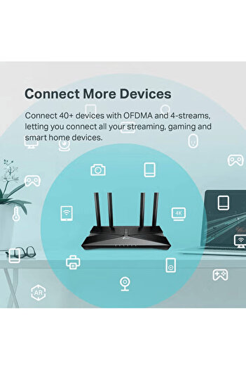 TP-LINK Archer AX50 AX3000 Dual Band Gigabit Wi-Fi 6 Router