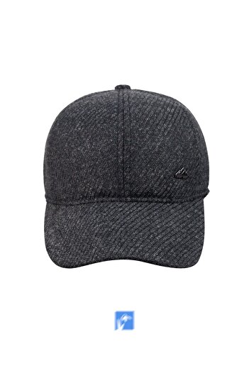 Kardelen Butik Denizli 70% Cotton 30% Acrylic, Ear Flap, Soft Fleece Lined, Adjustable Buckle Hat