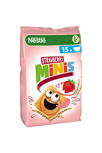 Nestle Breakfast cereal Strawberry Minis, 450g