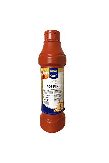 Metro Chef Caramel Flavored Topping, 1 Kg, Metro Chef