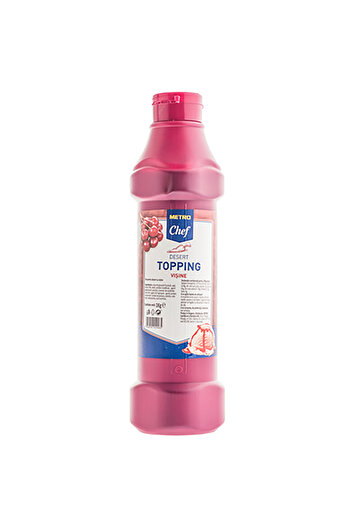 Metro Chef Topping with sour cherry flavor, Metro Chef, 1 kg