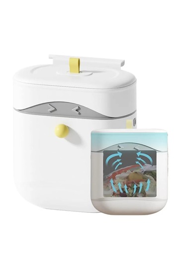 Generic Smart airtight, odor-proof trash can