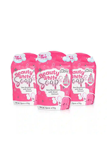 You Glow babe Beauty White Soap 5 x 70g - 3 Packs