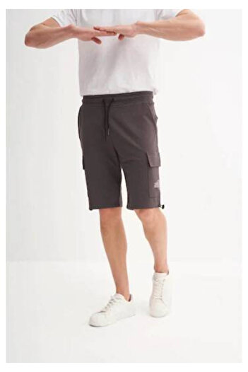Cazador Slim Fit Slim Leg Lycra Cargo Bermuda Shorts 6072