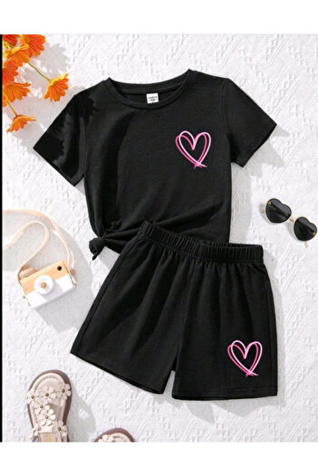 KOKOŞ BEBEK Campaign Combed Cotton Shorts Suit