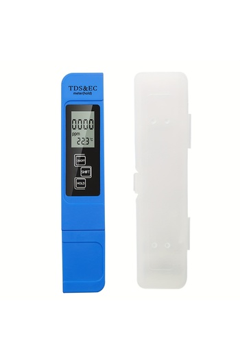 Choice3 0.01 Blue ABS Box 3in1 Water Quality Detection Pen Household Drinking Water Purity EC Meter High Acc