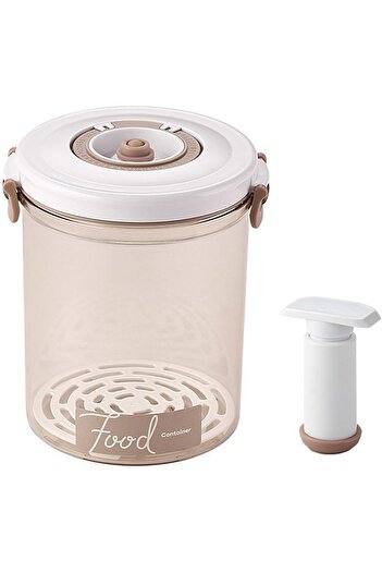 erorex Vacuum Seal Food Storage Container Time Dial, Bpa Free, 1.45L Vacuum Seal Containers Manual Pump,