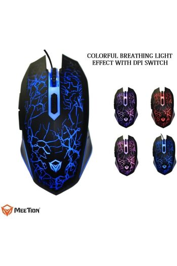 erorex ماوس الألعاب السلكي Mt M930 المزود بإضاءة خلفية LED