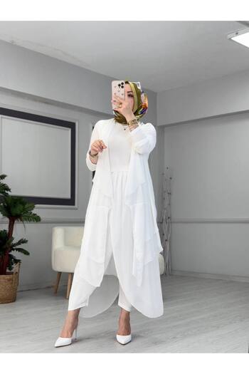 ButikKardelen Σετ με φαρδύ παντελόνι