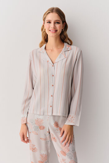 SUWEN Larisa Masculine Pajama Set