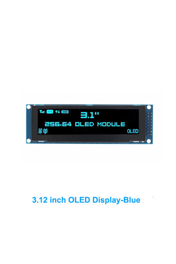 Choice1 3.12 Inch Blue 3.12 inch OLED Display 3.12" 256X64 25664 SSD1322 Driver Graphic LCD Module Parallel/