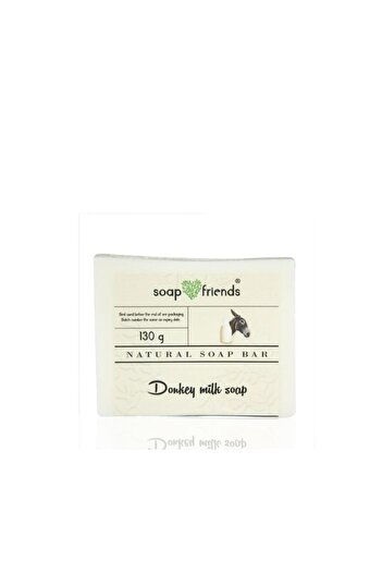 Soap&Friends Nourishing Donkey Milk Soap: Hydrating, Anti-Aging, and Gentle Daily Cleanser 130g