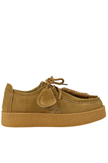 FEELİNG Casual shoes, women, FEELING, T003 beige, nubuck leather 39
