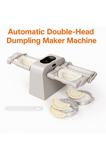 TSUMAB Automatic Double-Head Dumpling Maker Machine