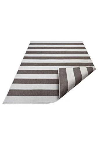 Otto Indoor-outdoor carpet Alan Andas, polypropylene, brown/cream, 280 x 380 cm