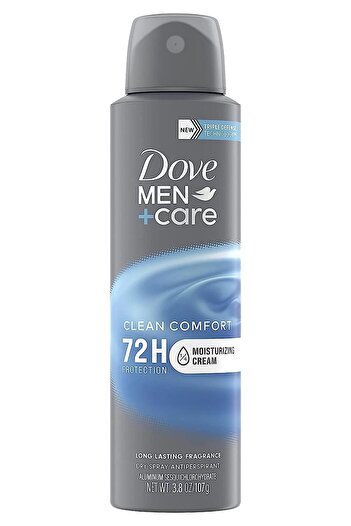 Dove Men+Care Clean Comfort Antiperspirant Sprey Deodorant 107GR
