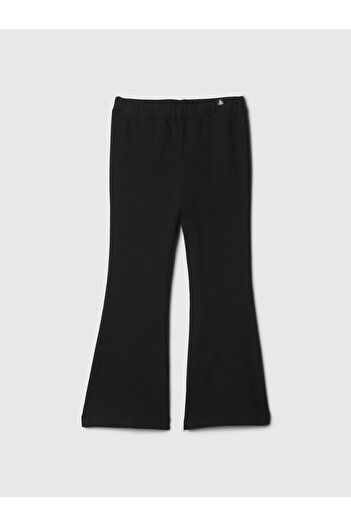GAP Kız Bebek Siyah Mix & Match Fitilli Flare Legging Tayt