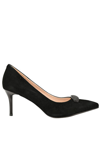 Epica Elegant shoes, women, EPICA, JI70005A black, suede, with heel 37