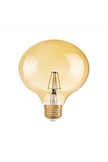 edc Bec LED E27 G125 6.5W 2700K Filament Lumina Calda