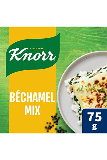 Knorr Bechamel Mix 75 gEasy to Prepare White Sauce Base for Lasagna Pasta and Creamy Oven Dishes