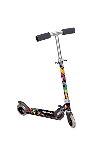 Moni Foldable scooter with non-slip base, adjustable handlebar height 60-82 cm and PU wheels, from 3 years and up