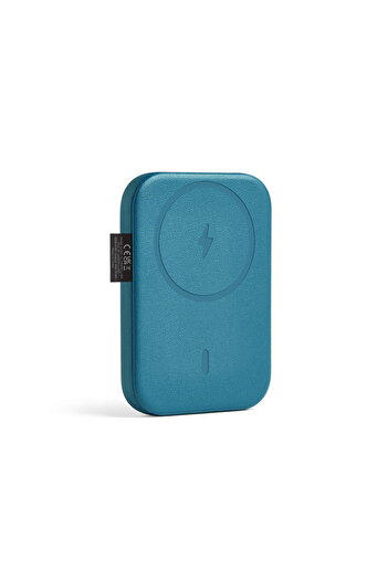 Lexon Soft Magabanklexon 3000mAh Power Bank 9cm x 6cm x 1.2cm Blue