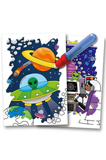 Galt Water magic: Outer space coloring book