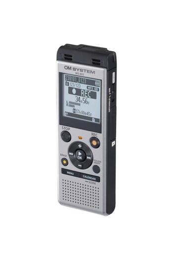 Olympus Stereo Recorder OM System WS-882 (4GB), MP3 (Stereo), PCM Linear (Mono), Silver
