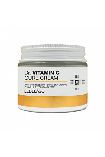 LEBELAGE Dr. Vitamin C Face Cream, Brightens and Hydrates Skin, 70 ml
