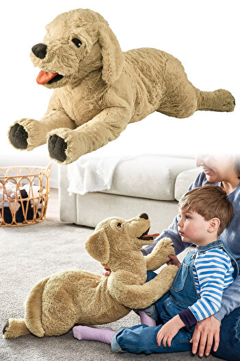Binbirreyon Dog Plush Toy Large Size 70cm Sleeping Companion Pc440