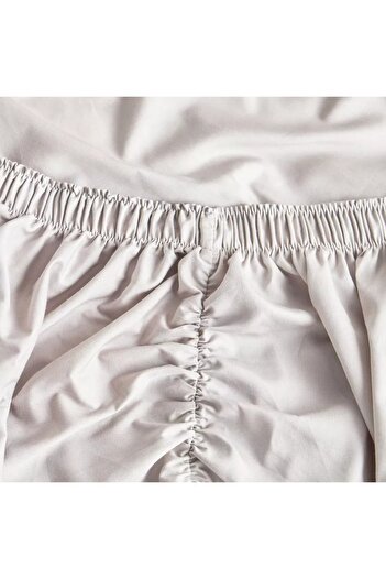 Home Centre Eternity Cotton Percale 325 Thread Count King Fitted Sheet - 180x205 cm starstarstarstarstar